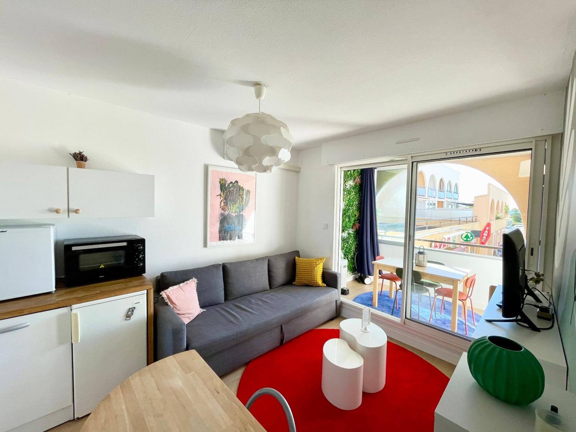 Studio Vue Mer Quartier Des Quilles Сет Экстерьер фото